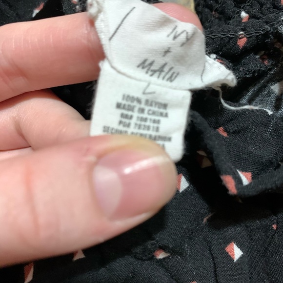 Black flared pants - Picture 2 of 2